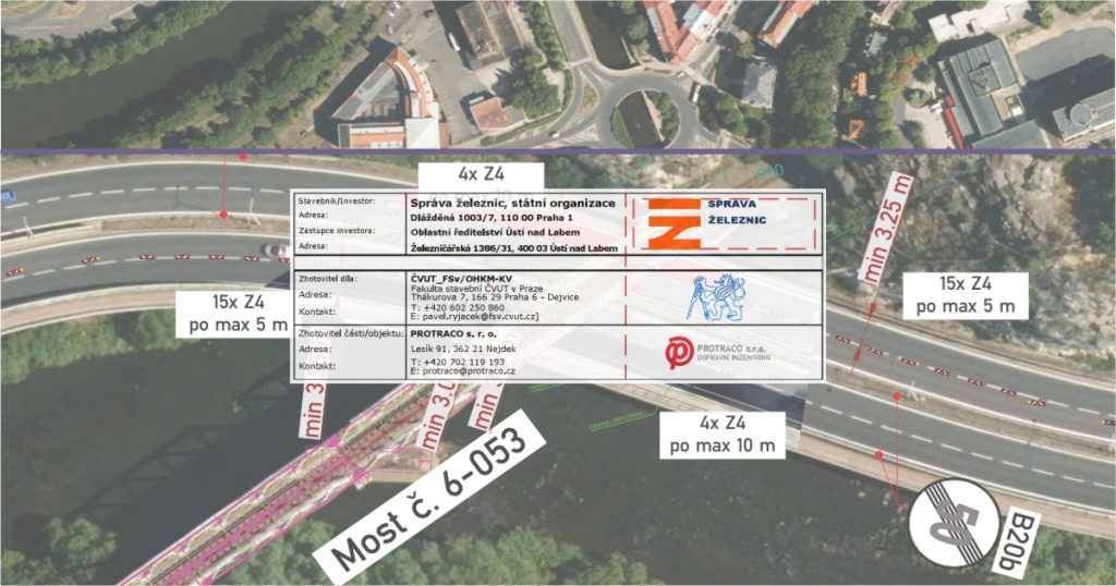 Projekt DIO pro akci Oprava mostu Karlovy Vary ve spolupráci s ČVUT Fakulta dopravní